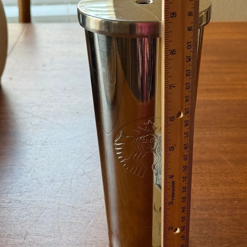 Starbucks Limited Edition 2016 Chrome Stainless Steel 24 oz. Tumbler